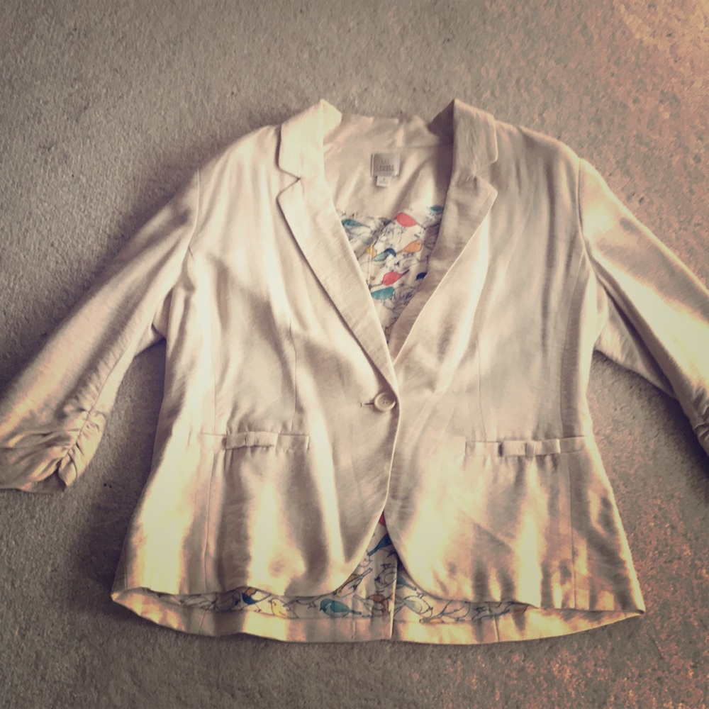 3/4 Sleeve button jacket